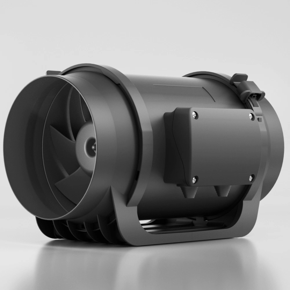 8 Inch Inline Duct Fan with Variable Speed Controller 110V-220V
