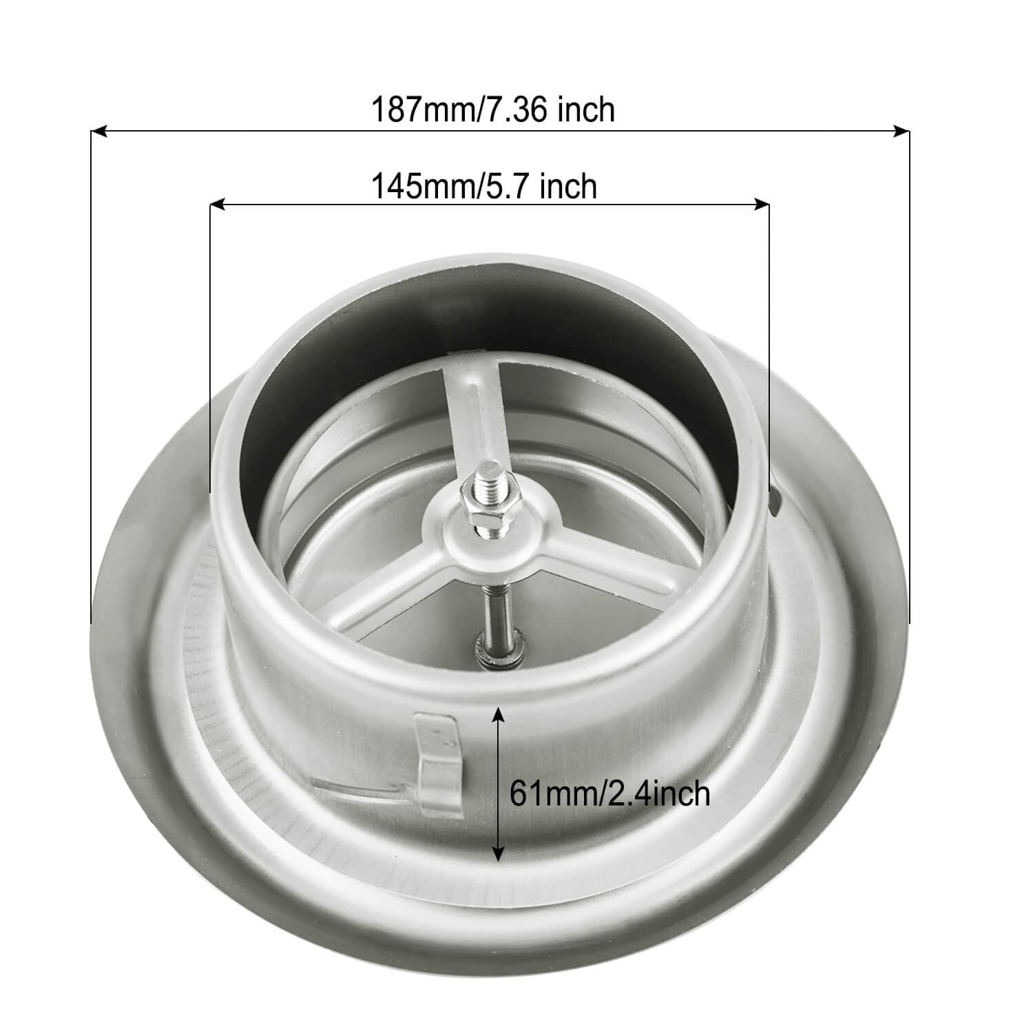air vent cover sizes